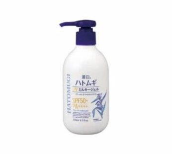 Hatomugi The UV & Moisturizing Milky Gel SPF 50+ Pa++++ 250ml