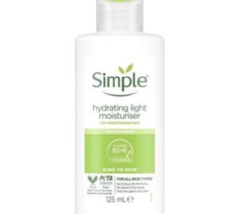 Simple Hydrating Light Moisturiser – 125ml