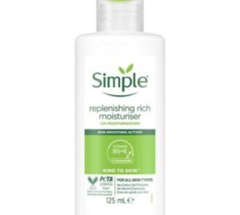 Simple Replenishing Rich Moisturiser – 125ml