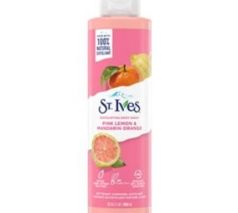 St Ives Exfoliating Body Wash Pink Lemon 650ml