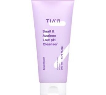 Tiam Snail & Azulene Low pH Cleanser – 200ml