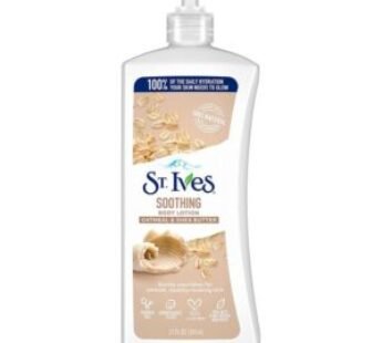 St Ives Soothing Oatmeal & Shea Butter Body Lotion – 621ml (21oz)